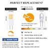 Greeogin G4 LED Bulbs 3W Dimmable, AC/DC 12V-24V,Equivalent 20W 30W