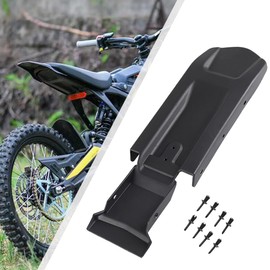 Rear Fender Inner Plate for Sur Ron Rear Mudguard Fender Base Protective Mud Guards Protector for Surron Sur-Ron Seyway X/S Light Bee Electric Dirt Bike Plastic Black