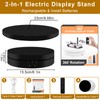 YGVQN Electric Rotating Photo Stand Electric Dial Table Top 23cm