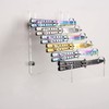 HHUXIUE Acrylic Knife Rack Display Stand - Wall Mount Storage