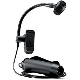 Shure PGA98H - Micrófono Condensador cardioide con Pinza para Instrumentos