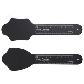 Sarini 2Pcs Dental Photo Contrast Black Background Board Dental Photo Fully Autoclavable Dental Oral Contrast Board Dental Care Kits