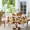 Avalon Fruit Pattern Indoor/Outdoor Flannel Backed Vinyl Tablecloth - 70"