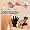 HualianMengxin Bath Exfoliating Gloves Scrub - 4 Pcs (2Pairs) Lengthened