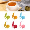 10Bag Snail Silicone Tea Maker Cup Edge Pendant Tea Bag