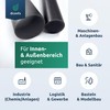 diconfa PVC round rod, black, to size, selection: diameter 25