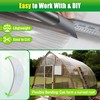 Sinimaka 10 Pack Polycarbonate Greenhouse Panels, 4' x 2' x