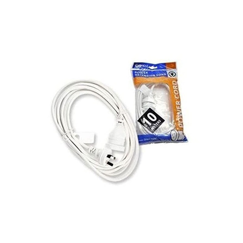 Sansai 10M Power Extension Cord/Lead 10A/240V/2400W Max Home/Office AU 3-Pin