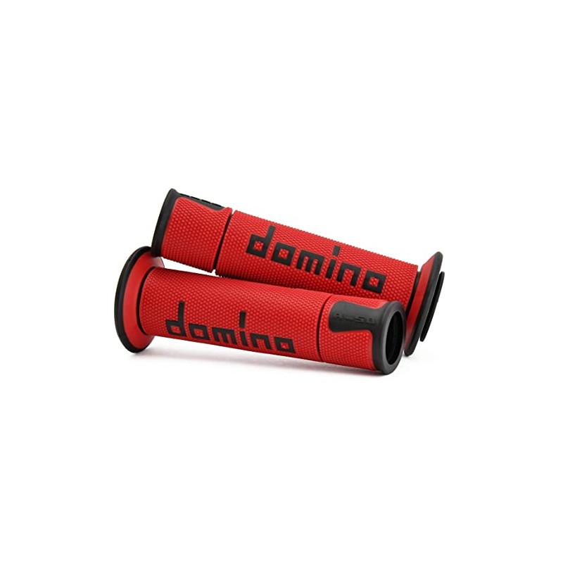 Domino A450 Road Race Performance Motorcycle Handlebar Grips - Medium/Soft