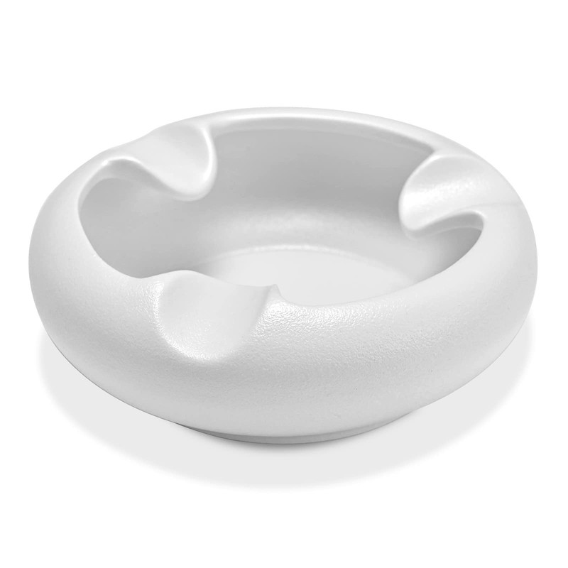 Cigar Ashtray Ceramics with 3 Large Slots Durable Ash Tray
