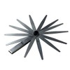 13 Sheets Spacer Gauge 0.05-1.00 mm Gap Size