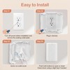 Havenso Child Proof Outlet Cover, Double Lock System, Duplex &