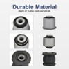6PCS Rear Lower Control Arm Knuckle Bushing Kit Compatible with