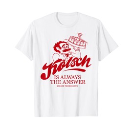 KÖLSCH IS ALWAYS THE ANSWER X Köln Karneval Bier Kölsch T-Shirt, White