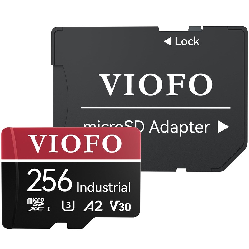 VIOFO 256GB High Speed MLC Micro SD U3 Memory Card