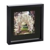 Nicola Spring 10" x 10" Black 3D Box Photo Frame