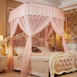 Charmant Canopy Bed Mosquito Net (180x220cm) (Peach)