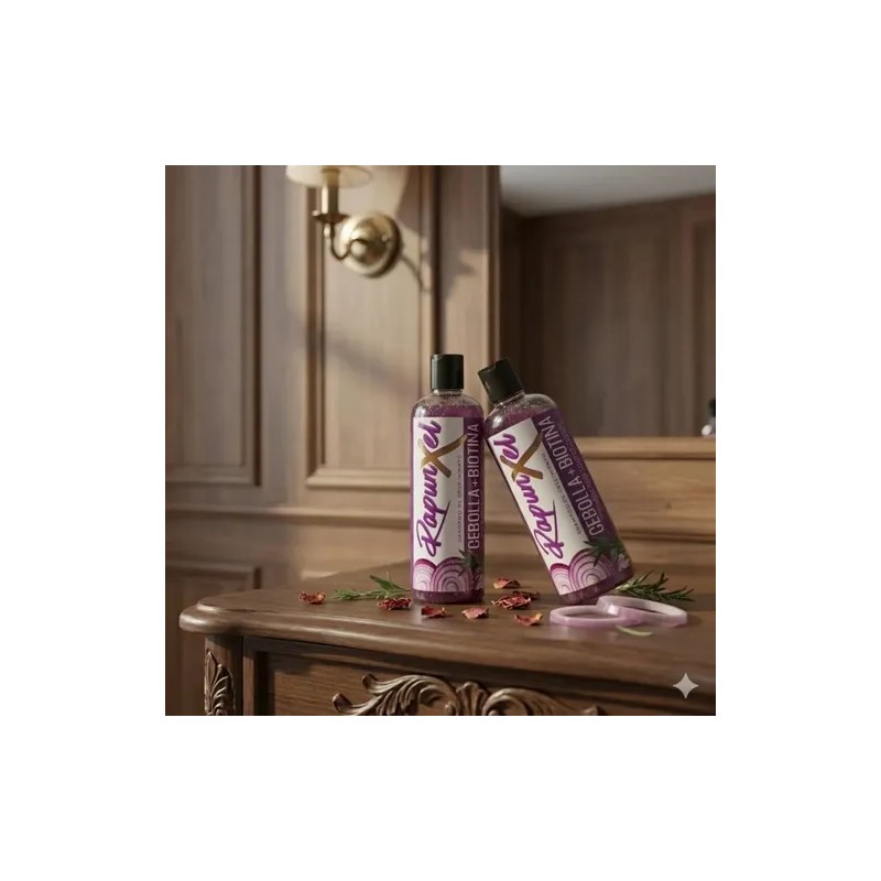 Shampoo Rapunzel Crecimiento Cebolla Biotina 500ml