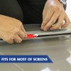 LEIFIDE Flat Screen Spline 0.315 Width Vinyl Window Screen Spline