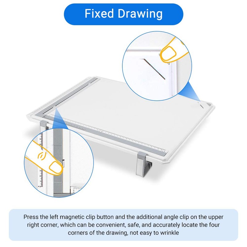 Metric Portable Drafting Table, Drawing Board Drafting Tools Set A3