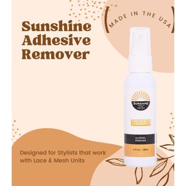 Sunshine Wig Glue Remover Spray | Alcohol Solvent Adhesive Remover | Removes Hair Glue, Wig Tape & Double Sided Extension Tape | 2 Pack