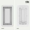Fittes Flush Wall Vent [Lite+] - 6"x12" - Cotton White