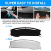 Autorder Dashboard Cover Mat for Hyundai Genesis Sedan 4 Door
