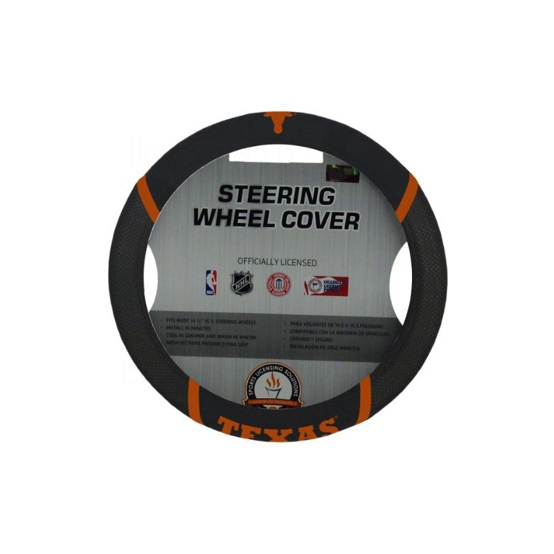 MULTI_B Texas Longhorns 2 Seat Covers and Wheelcover with