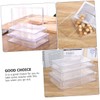 BUGUUYO 3pcs Plastic Box Storage Container for Pantry Airtight Makeup