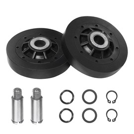 RB170002 Dryer Roller Kit - Compatible with Speed-Queen, Allian-ce Dryers - Dryer Drum Support Rollers Parts, Replaces PD00042561, 3447593, AP5186795, PS12220620, EAP122206200