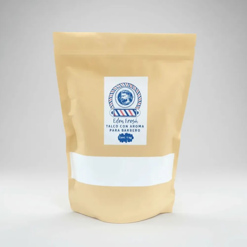 Talco Ultra Fino Con Aroma Fresco Para Barbero-barbería 1kg