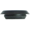 4" 4.0 inch Flush Mount Black Plastic Body and Sheet