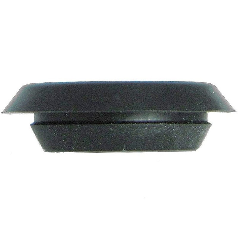 4" 4.0 inch Flush Mount Black Plastic Body and Sheet