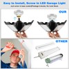 POLARPRA LED Garage Light - 160W LED Garage Ceiling Lights