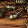 UDIXI Metal Dice Set D&D, 7-Die Bomb-Shaped Metal DND Dice