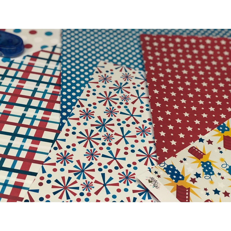 Miss Kate Cuttables Single Sided Scrapbook 12x12 inch 16 Sheets