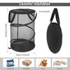 Pop Up Laundry Baskets Foldable, Mesh Washing Baskets for Laundry,Collapsible