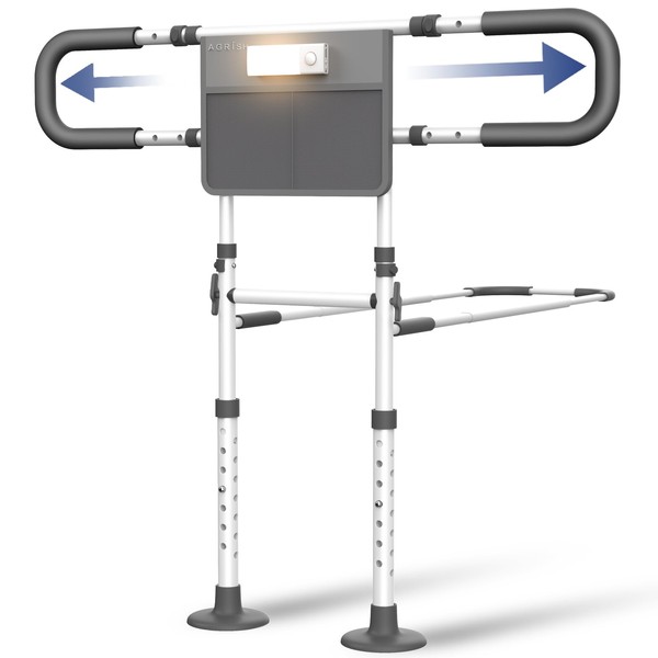 Agrish Bed Rails for Elderly Adults Safety - FSA/HSA Eligible
