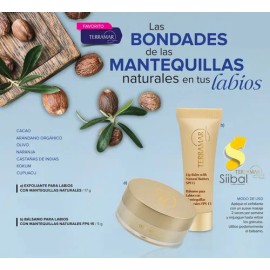 Kit Exfoliante Y Bálsamo Labial Con Fps 15 Terramar                                                                                                   