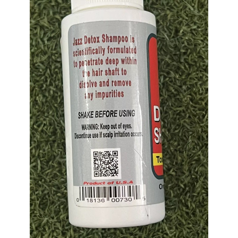 Jazz Total Detox Shampoo - 2 oz - Toxin Remover