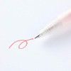 Mu-in Ryohin Smooth Writing Gel Ink Ballpoint Pen, Red, 0.5mm