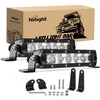Nilight Led Pods Light Bar Super Slim 2Pcs 7 Inch