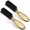 2 Cepillo de Limpieza para Cuchillas de Peluquero Cepillo para