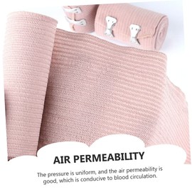 Sosoport 2pcs Elastic Sweat Absorbent Body Protector Wraps for Sports Compression Bandages for Ankle and Wrist Support High-elasticity Athletic Gear for Hiking Camping and Injury Recovery