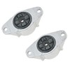 TRQ Rear Upper Shock Mount Bracket Driver & Passenger Side