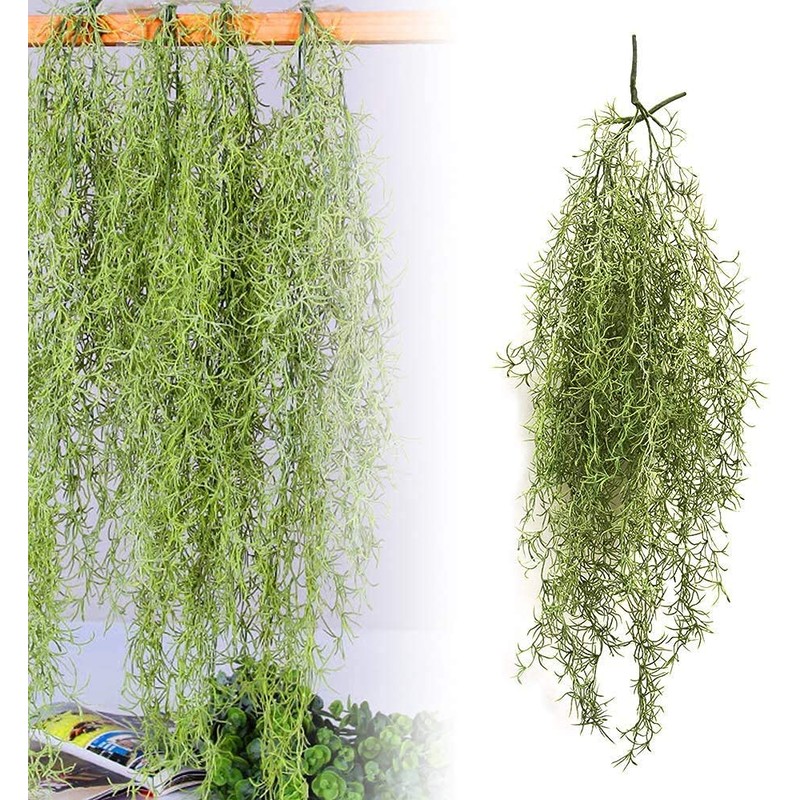 Cherrytree Faux Green Home Decor Artificial Leaves Hanging Bushes Spanish