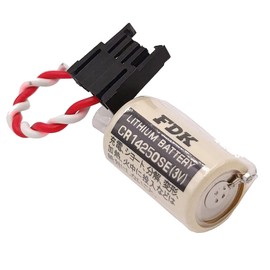 HZH(1 Pack) CR14250SE 3V Lithium Battery (3Pin) for sanyo FDK CR14250SE CR14250SE-R 1747-BA PLC Battery