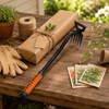 Long-Handled Manual Weeding Tool for Garden Care – Carbon Steel