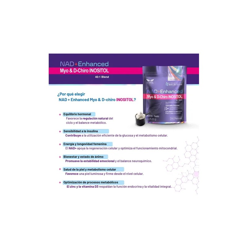 Inositol Nad Enhanced 401 Blend Inositol Con Nad - 200