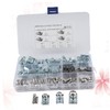 ULTECHNOVO 100pcs Motorcycle u Clip Nuts Manganese Steel Spire u